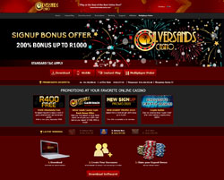 SilverSands Casino are offering a massive R400 Sign Up Bonus